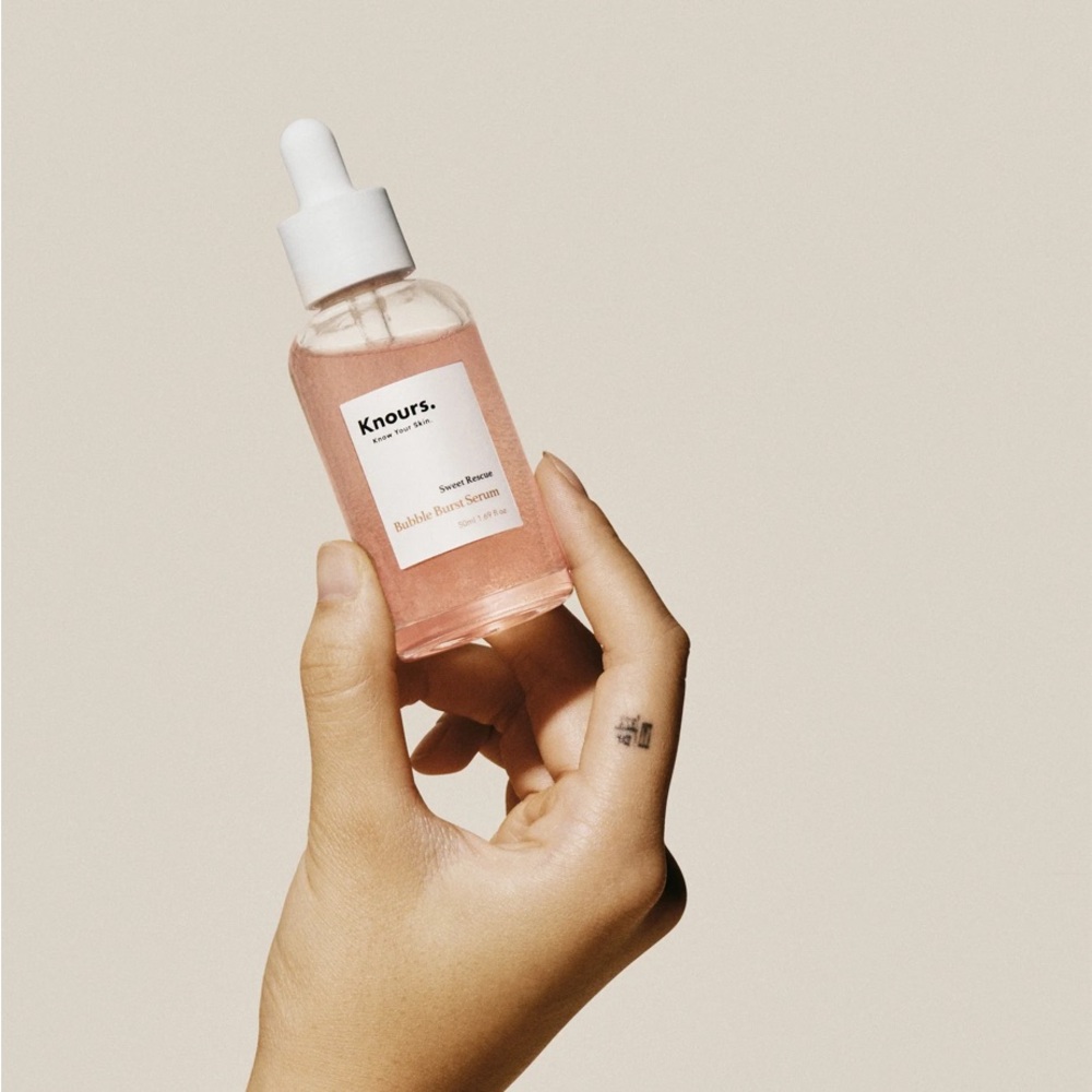 New In The Bottlr Knours Sweet Rescue Balancing Bubble Burst Serum